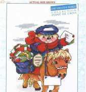 DMC K0881 Country Companions - Christmas Post