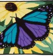 Caron - Susan Lowman - Majestic Butterfly Afghan