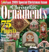 Just Cross Stitch JCS Christmas Ornaments 2009