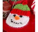 Red Heart Yarn - Michele Wilcox - LW5009 - Snowman Scrubby - free