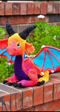 Sweet Oddity Art - Carolyne Brodie - Inferno the Dragon