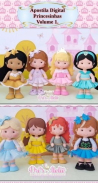 Dris Atelie - Dri Medeiros - Little Princesses  Vol.1 -  Princesinhas Vol.1 - Portuguese