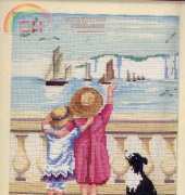 All Our Yesterdays AOY Summer by the Sea from Cross Stitch Collection 94