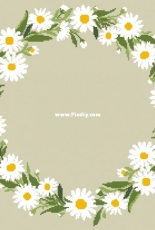 Eva Rosenstand & Clara Weaver 5-4102 Daisies table cover