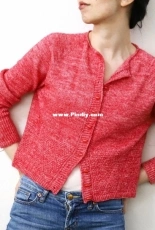 Eri Shimizu-Olive leaf Cardigan by eri
