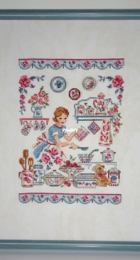 Les Brodeuses Parisiennes Kitchen Sampler Variation