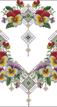 Merejka - 12-28 Embroidered dress or blouse XSD