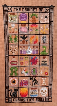 Stitchonomy - Cabinet of Curiousities Stitchalong - 2022