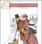 Needle Treasures JCA 08541 Winter Outing Stocking XSD