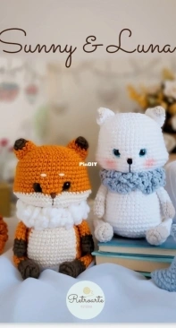 Retro Arte Estudio - Juliana Costa - Sunny e  Luna - Portuguese