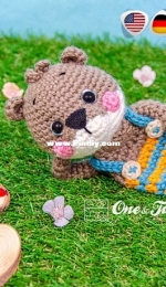 One and Two Company - Carolina Guzman - Ori the Otter Minilovey