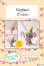 Noia Land - Elephant Circus Felt pattern