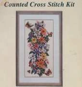 Anchor Fleur de Lis EPX42 - Floral Panel