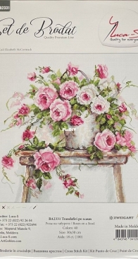 Luca-S  BA2331 - Roses on a Stool  XSD + PCS