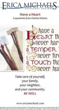 Erica Michael Needleart Designs - Have a Heart by Linda Stolz - Free