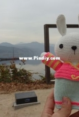 Stuffed Kapi - Bunny in Hanbok