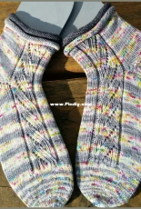 Faulenzer Zopf Socken by eifelstern-German-Free