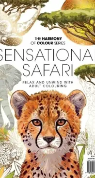 The Harmony of Colour Series - 126 - Sensational Safari - Colouring Book - 2025