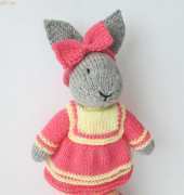 Knitted bunny