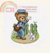 Ellen Maurer Stroh EMS Bears at Work - The Mailman