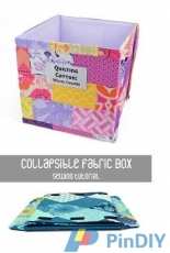 Choly Knight - Sew Desu Ne? - Collapsible Fabric Boxes - Free