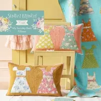 Tilda - Sunday Brunch - My Sunday Best Pillows Pattern -  Free