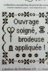 Brin par Brin -  Citation de brodeuse 4