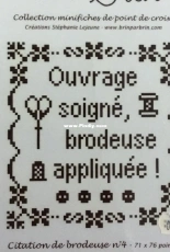 Brin par Brin -  Citation de brodeuse 4