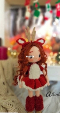 Altintasgurumi - Kadriye Altıntas - Diana Doll - Turkish