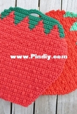 Fadori - Birgit Krauß - Senga Sengana Potholder - German - Free
