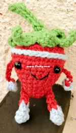 Anvis Granny Handicraft - Joy Pham Sontakke - Steph the Sporty Strawberry - Free
