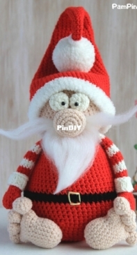 Pam Pino Design - Nazeli Mkrtchyan-Tadevosyan - Santa Gnome