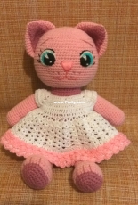 Amigurumi cat
