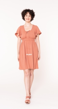 Seamwork - Meg Dress -Size 00-30 - English.
