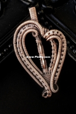 Hearts and Home Pendant By Nicole Hannah