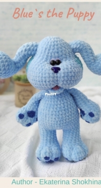 Miracle knitted Toys - Ekaterina Shokhina - Blue’s the Puppy