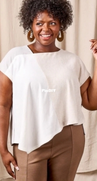 Closet Core Crew - Marble Shell Top