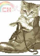 Vervaco 35.062 Boot Cat xsd