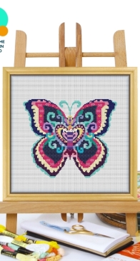 Awesome Pattern Studio - CS559 - Mandala Butterfly XSD