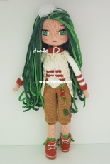 New Green Doll made by Dicle Yaman