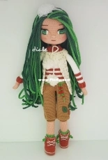 New Green Doll made by Dicle Yaman