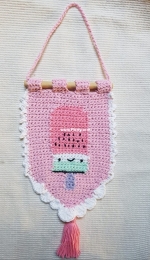 Wall hanging ice cream