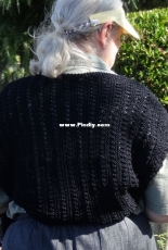 Garter Lace Shrug by Janet Evpraxia Wehlitz-Free