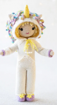 AniAmi Crochet - Annie Komarova / Margo - Unicorn Outfit