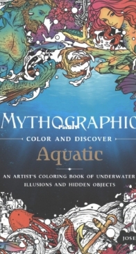 Mythographic - Aquatic - Coloring Book