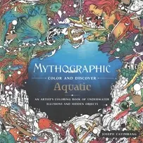 Mythographic - Aquatic - Coloring Book