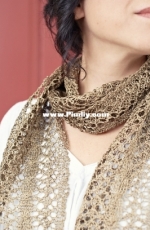 Matsumae Scarf by Jen Barlev-Free