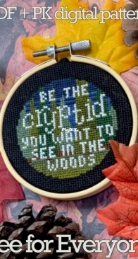 The Cozy DH Stitchery - Cryptid Woods - free