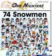 Jeanette Crews Designs 464 - 74 Snowmen