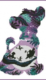 Stitching Fairy - Grille Silhouette Simba XSD
